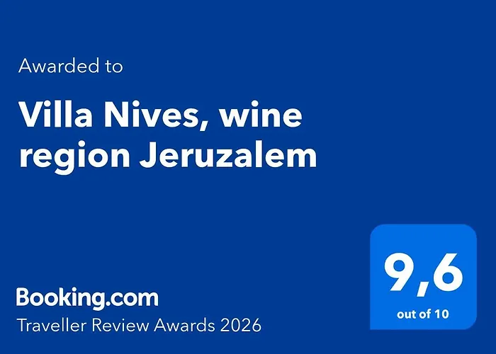 Nives, Wine Region Jeruzalem Villa *